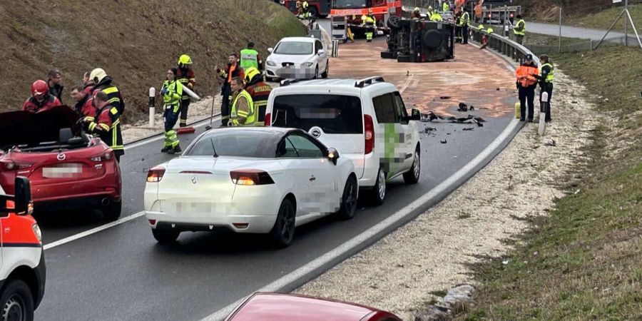 Mellingen: Verkehrsunfall.