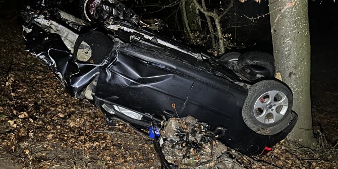 Unfall in Mülligen.