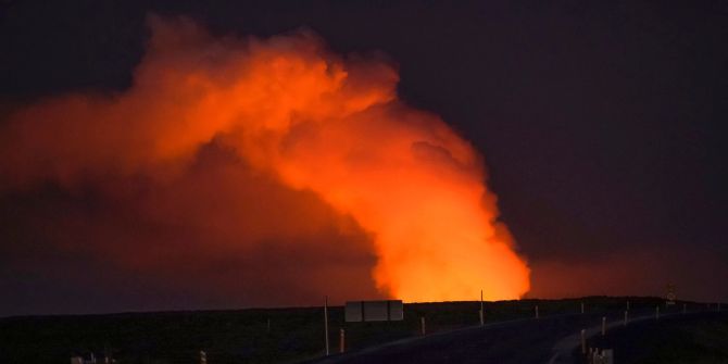 Vulkanausbruch auf Island