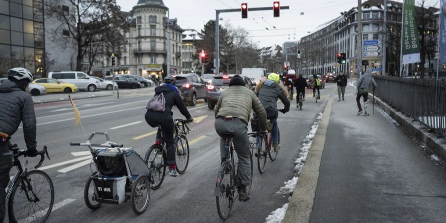 Bern Stadtrat Velohauptrouten