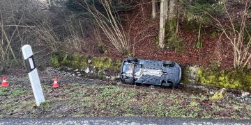 Selbstunfall in Kriens