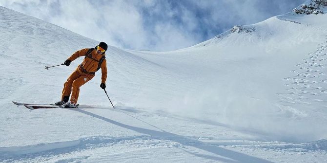 Marco Odermatt Pulverschnee