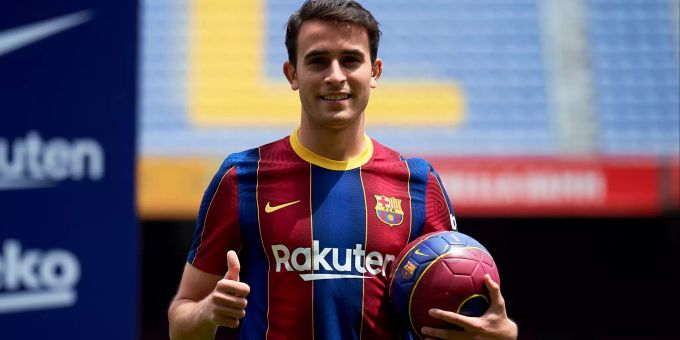Eric Garcia wird von Barcelona vorgestellt. Eric Garcia