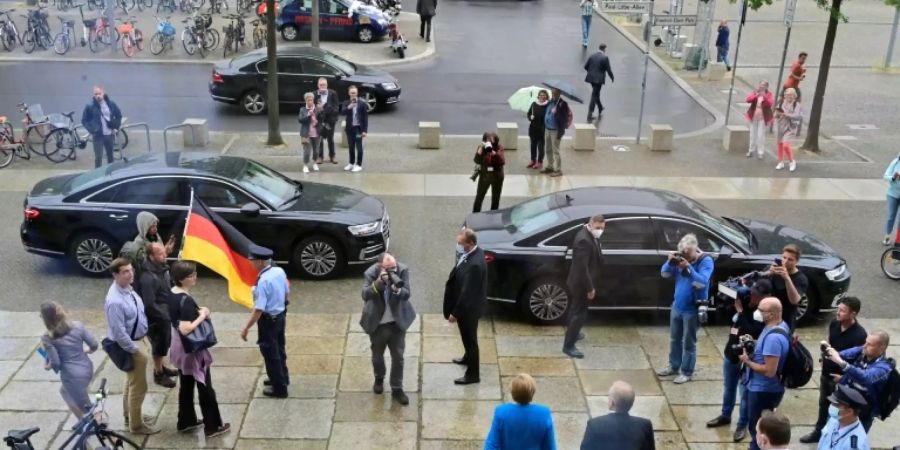 Angela Merkel im Bundestag