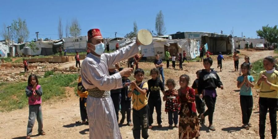 Syrische Flüchtlingskinder in Libanon