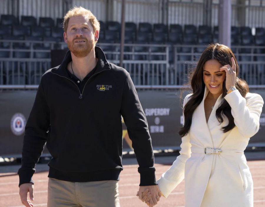 Prinz Harry und Meghan Markle bei den letztjährigen Invictus Games.