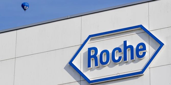 Roche Logo Gebäude Pharma