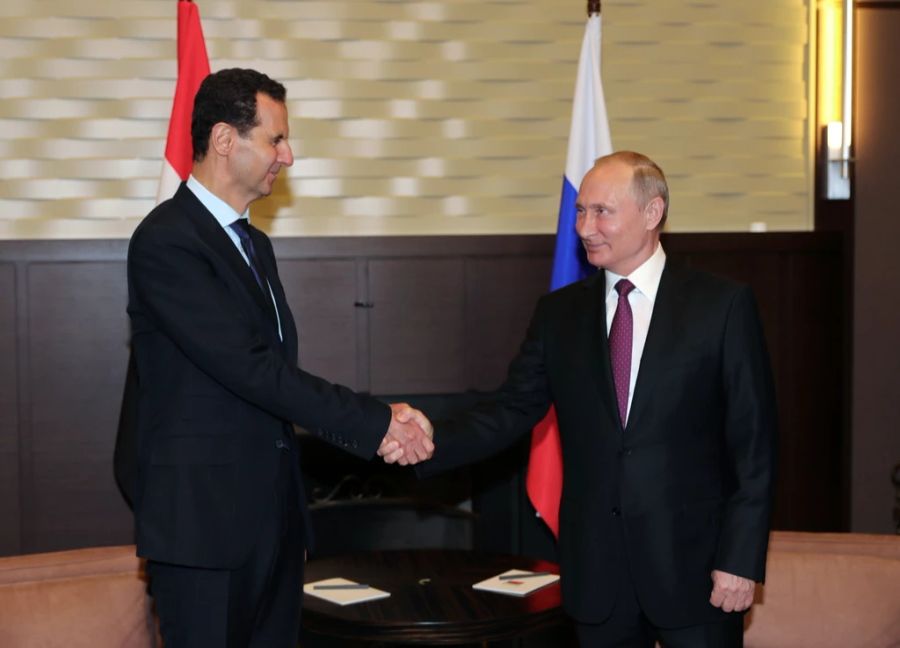 Wladimir Putin und Baschar al-Assad. (Archivbild)