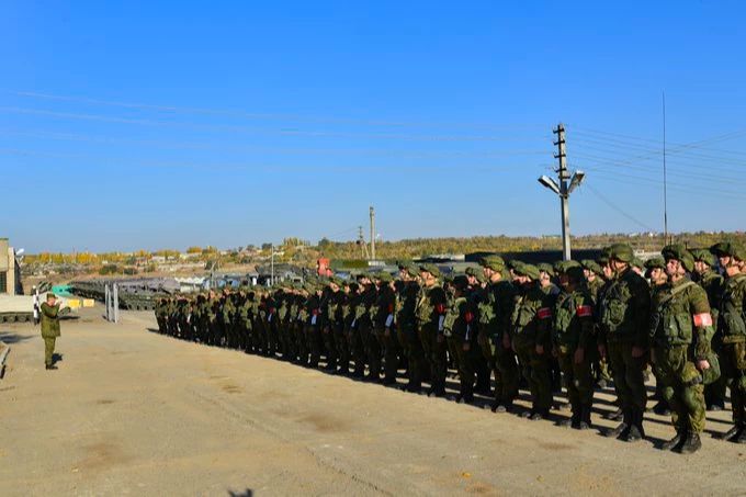 Russische Soldaten