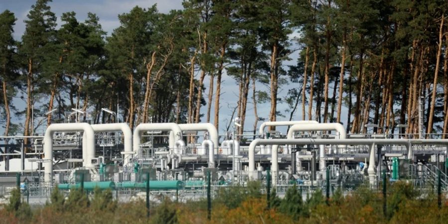 Gaspipeline Nord Stream 1 in Lubmin