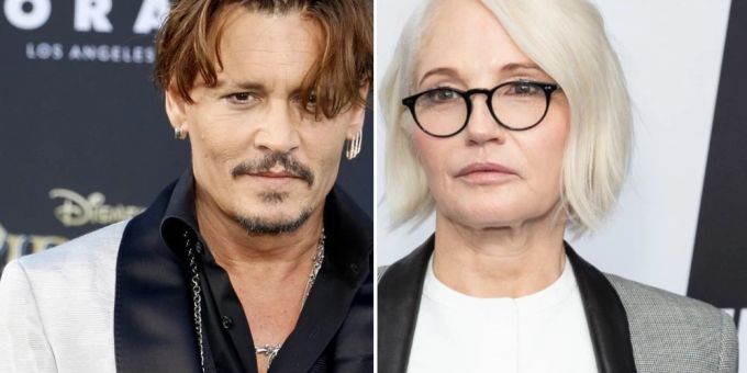 Johnny Depp und Ellen Barkin hatten in den 1990er Jahren eine kurze Affäre. Johnny Depp und Ellen Barkin hatten in den 1990er Jahren eine kurze Affäre.