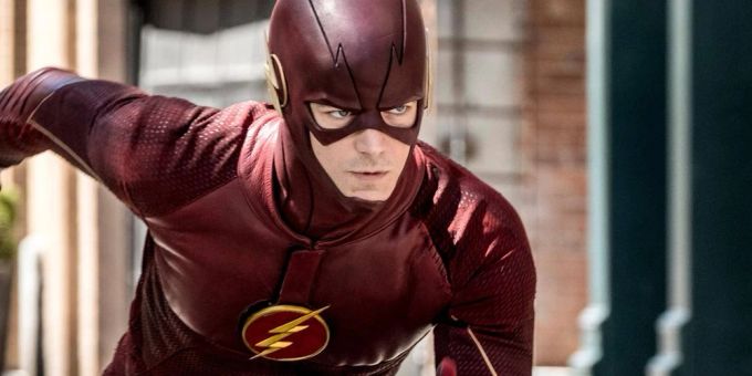 The Flash (Grant Gustin) hat ausgerannt. The Flash (Grant Gustin) hat ausgerannt.