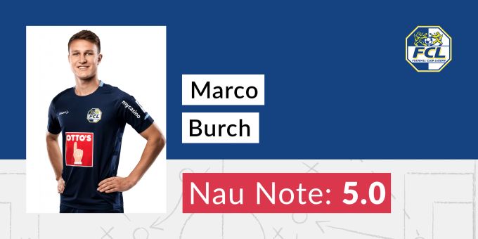 Die Nau.ch-Note für Marco Burch vom FC Luzern. FC Luzern Burch