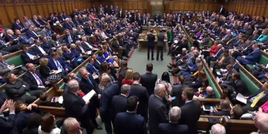 Abstimmung im britischen Unterhaus