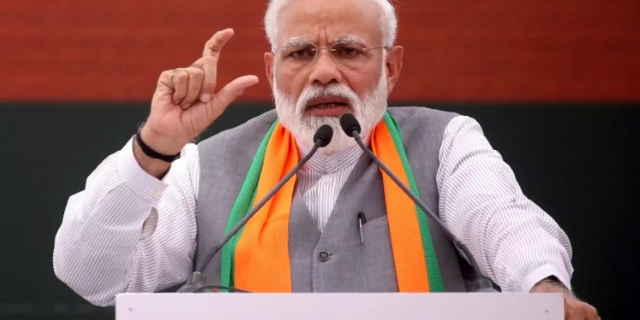 Indiens Premier Narendra Modi