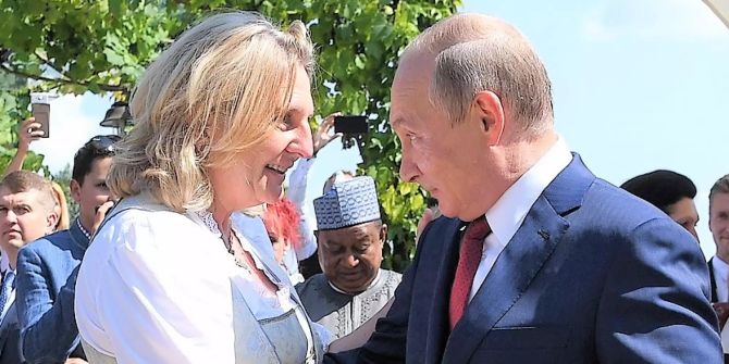 Karin Kneissl Wladimir Putin