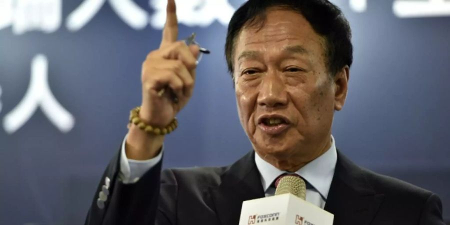 Terry Gou says he has divine backing from a sea goddess for his run in Taiwan's presidential election