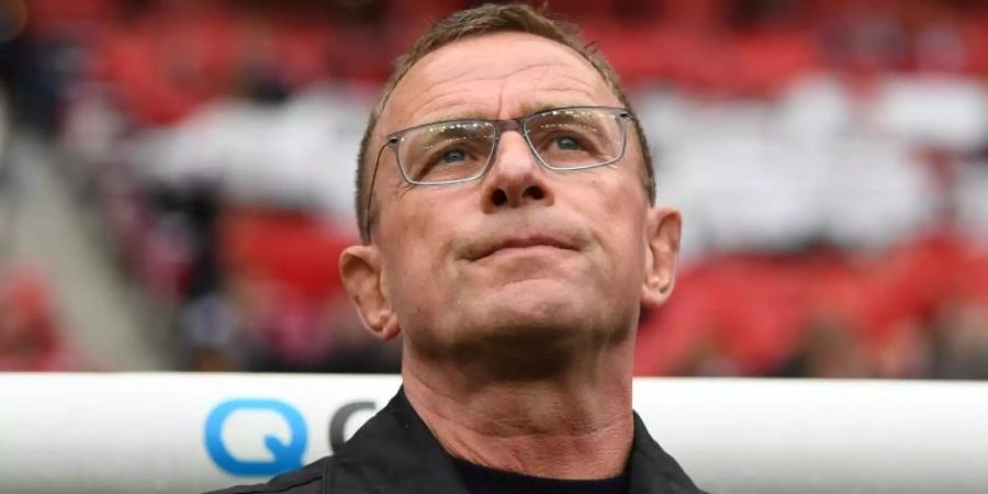 Ralf Rangnick hört als RB-Trainer auf, bleibt aber Sportdirektor. Foto: Hendrik Schmidt