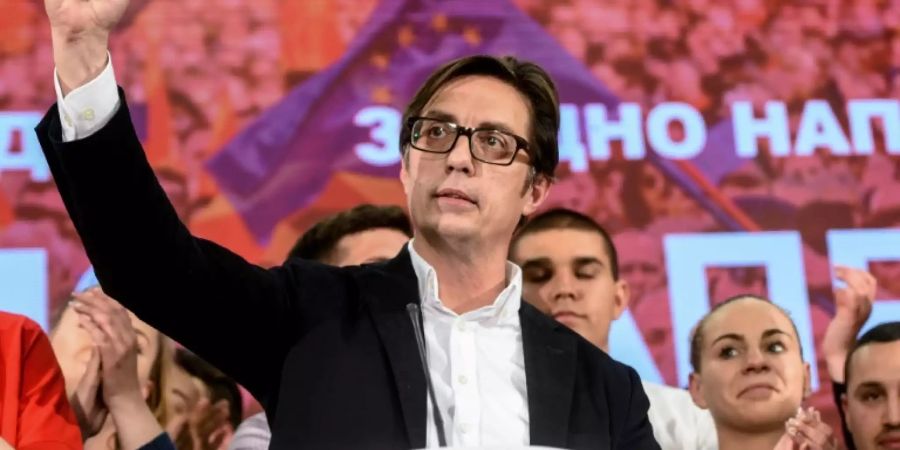Wahlsieger Stevo Pendarovski