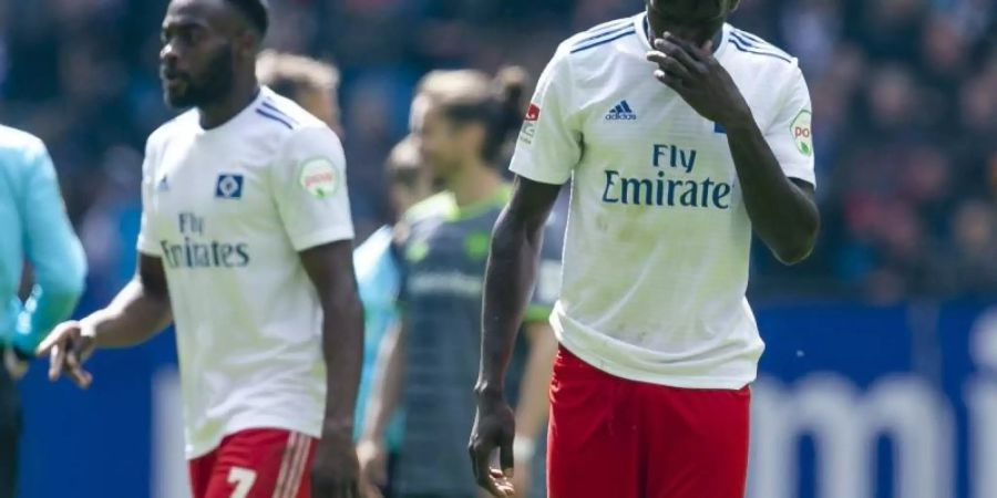 Der HSV ist nur 16. der Rückrundentabelle. Foto: Frank Molter