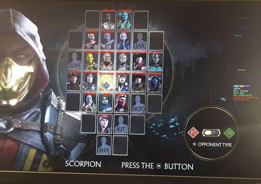 Mortal Kombat 11 Roster