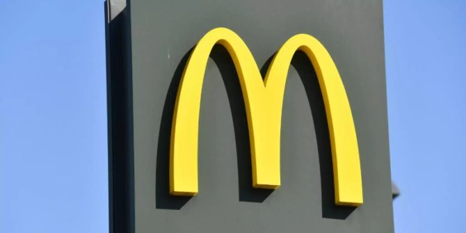 McDonald's Logo Plastik