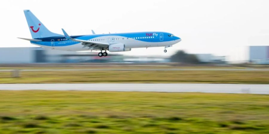 Boeing 737-800 der Fluggesellschaft TuiFly