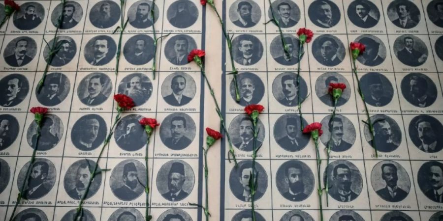 Gedenkstätte für getötete Armenier in Istanbul