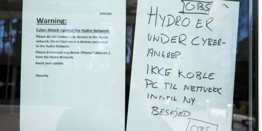 Norsk Hydro von Cyberkriminellen angegriffen