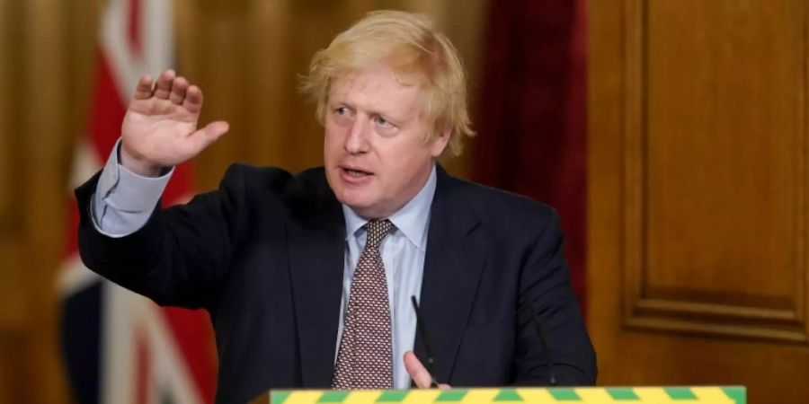 Der britische Premierminister Boris Johnson