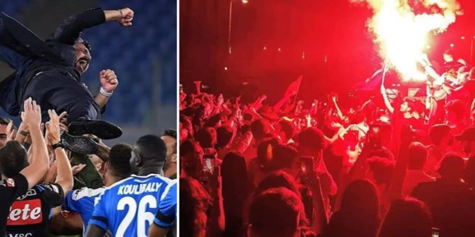 Gattuso gelingt Coup - So heissblütig feiert Napoli den Coppa-Titel