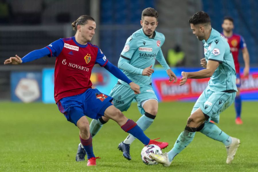 Orges Bunjaku (19) kommt in diesem Jahr auf vier Teileinsätze beim FCB.