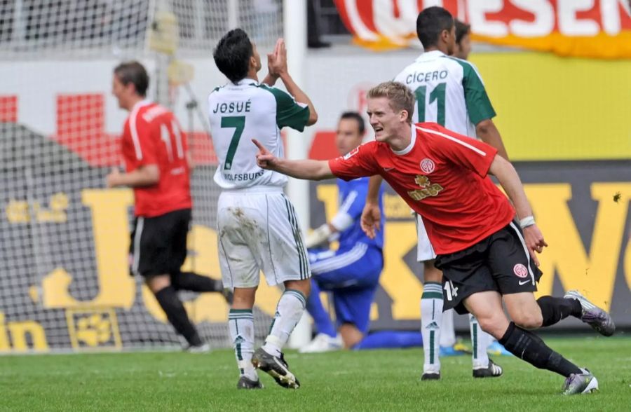 André Schürrle gelingt zwischen 2009 und 2011 der Durchbruch bei Mainz 05.