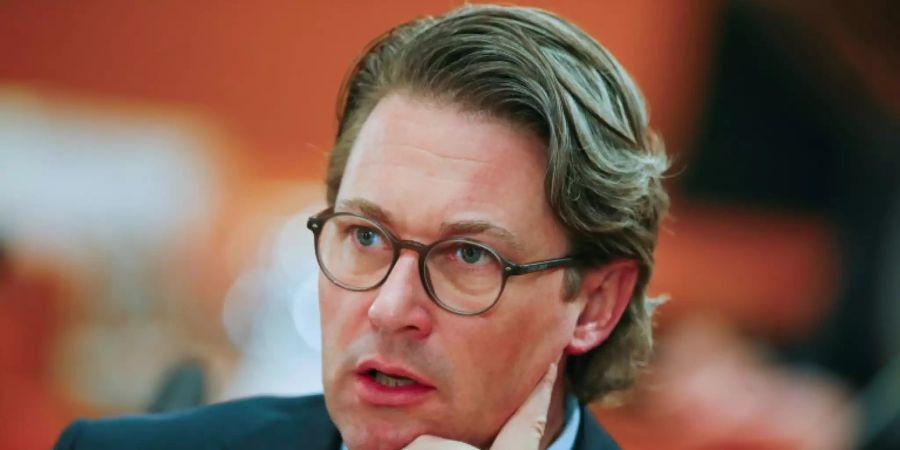 Bundesverkehrsminister Andreas Scheuer (CSU)