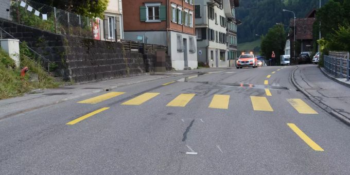 Bei Selbstunfall unbestimmt verletzt. Bei Selbstunfall unbestimmt verletzt