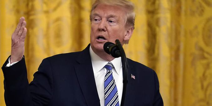 Die USA haben nach Ansicht von Präsident Donald Trump das Gröbste in der Coronakrise überstanden. (Archivbild) Die USA haben nach Ansicht von Präsident Donald Trump das Gröbste in der Coronakrise überstanden. (Archivbild)