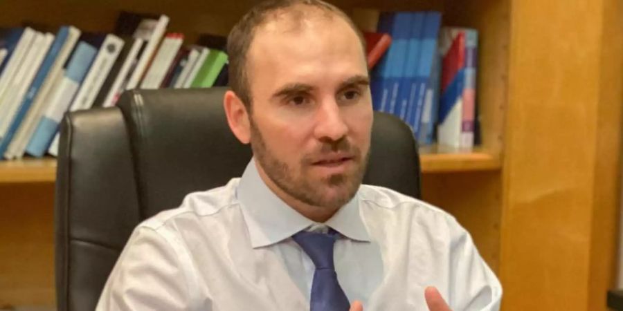 Inmitten einer schweren Wirtschafts- und Finanzkrise setzt Argentinien auf einen neuen Kredit des Internationalen Währungsfonds (IWF). Foto: ---/Ministerio de Economia/dpa