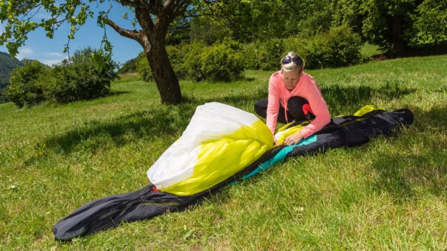 Paragliding Thal Fliegen