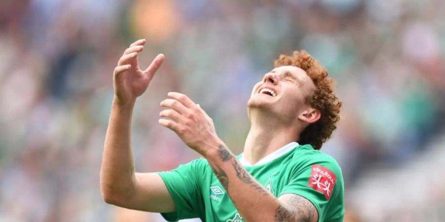 Josh Sargent hofft mit Werder Bremen auf den Klassenerhalt. Foto: Carmen Jaspersen/dpa