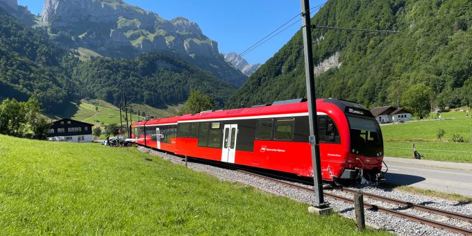 Unfallstelle in Wasserauen.
