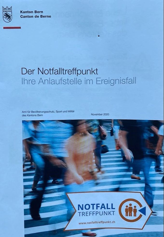 Notfall-Broschüre Kanton Bern