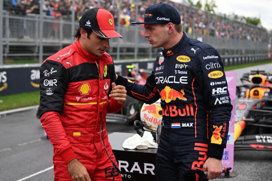 Max Verstappen Carlos Sainz