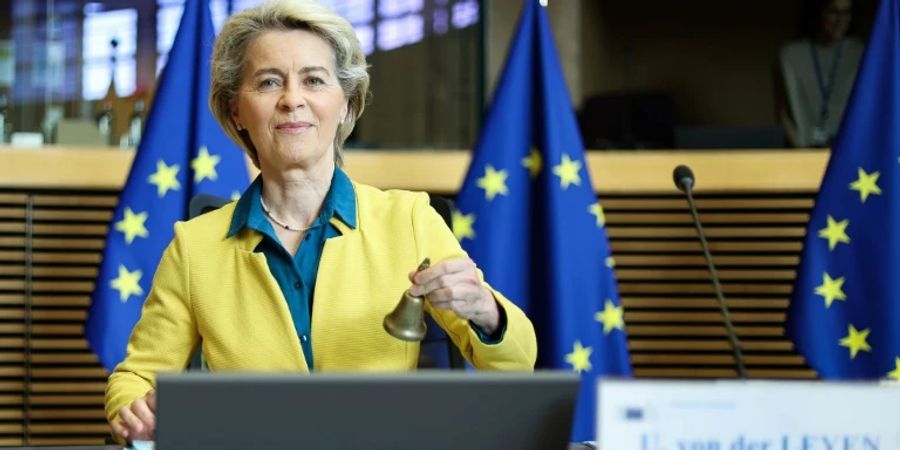 Von der Leyen am Freitag in Brüssel