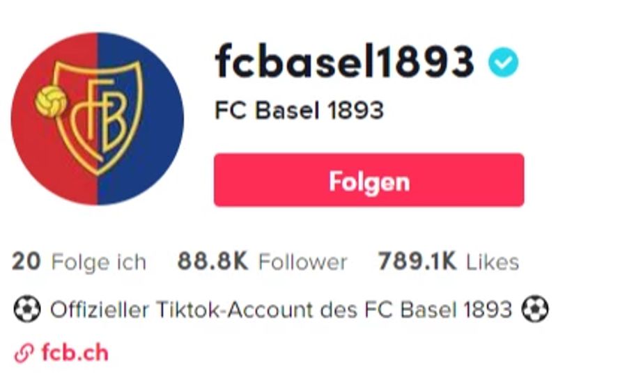 Der FC Basel hinkt auf der chinesischen Plattform hinterher.