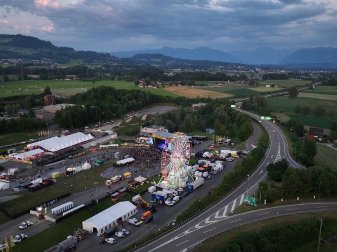 Rock the Ring von oben