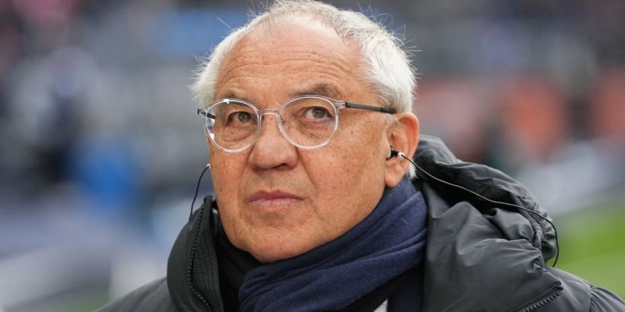 Verzichtet gegen Augsburg auf Angreifer Ishak Belfodil: Hertha-Coach Felix Magath.