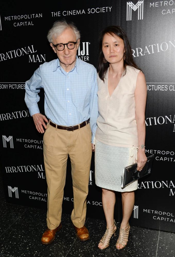 Woody Allen und Soon-Yi Previn im Jahr 2015. woody allen