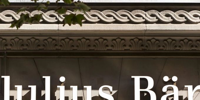Julius Bär verwaltet im ersten Halbjahr mehr Vermögen (Archivbild) Julius Bär verwaltet wegen schwacher Finanzmärkte weniger Vermögen (Archivbild)