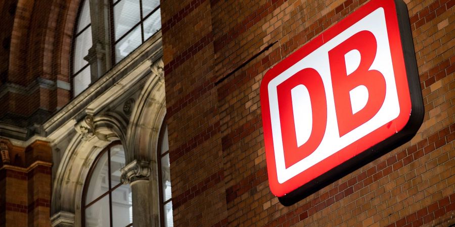 Das Logo der Deutschen Bahn.