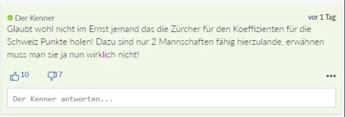 FCZ Kommis